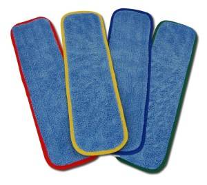 NEW MICROFIBER PRODUCT: COLOR-CODED MICROFIBER WET MOP PAD