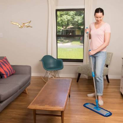 MICROFIBER MOPPING METHOD