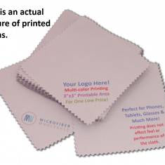 GREAT DEAL ON CUSTOM PRINTED MICROFIBER CLOTHS!