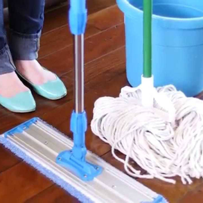 OUR MICROFIBER MOPS VS OLDER MOPS