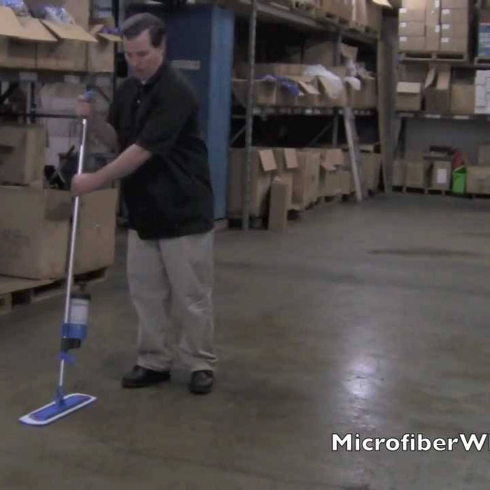 NEW VIDEO: MICROFIBER SPRAYER MOP