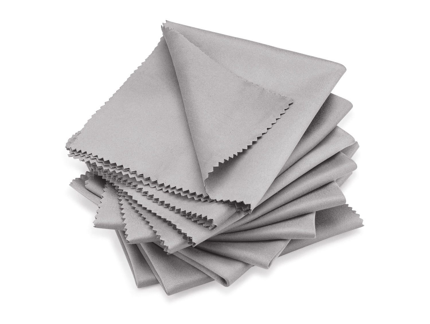 10"x10" Microfiber Silk Lens Cloth - Pack of 10