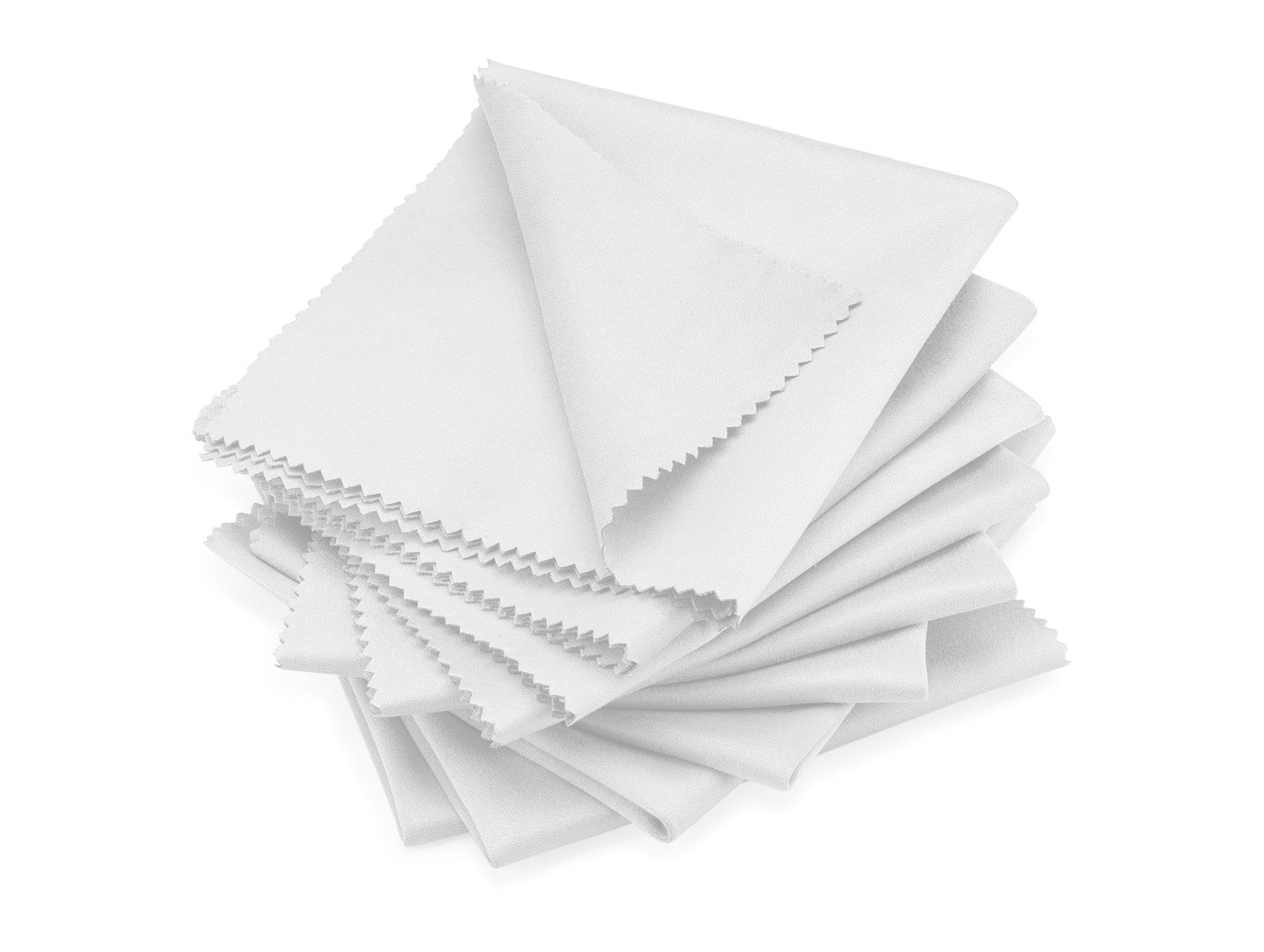 10"x10" Microfiber Silk Lens Cloth - Pack of 10