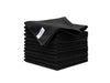 Black Microfiber Towels 12 Pack