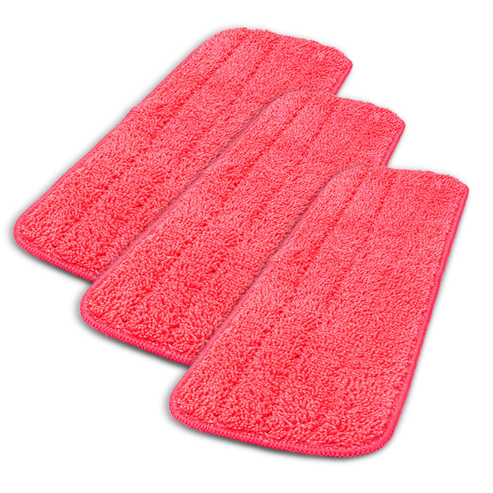 18" Microfiber Wet Mop Pad - Pack of 3