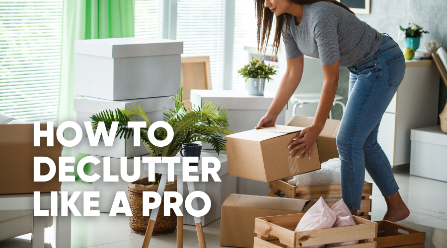 Declutter Your Home Without Making a Mess