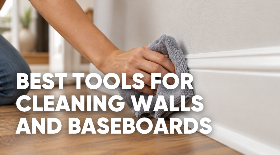 The Best Tools for Cleaning Walls and Baseboards (Without the Ladder)