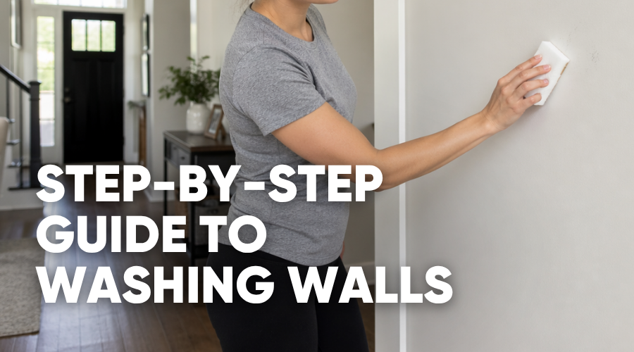 How to Wash Painted Walls Like a Pro