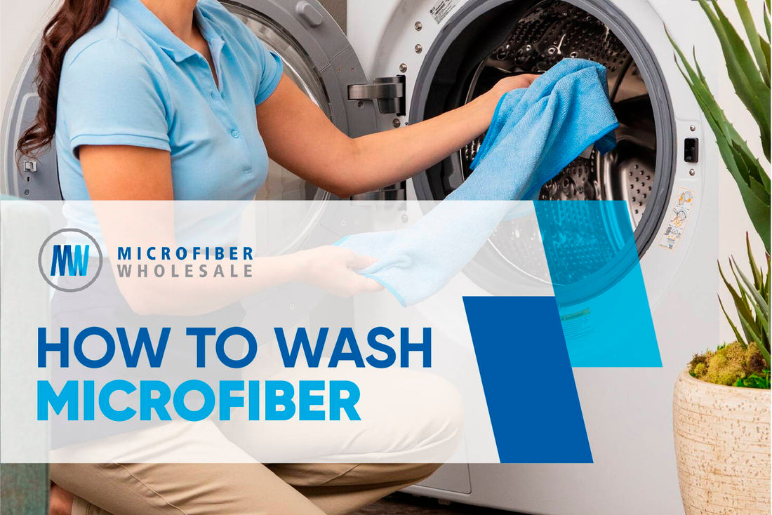 Microfiber Washing Instructions Guide (free infographic)
