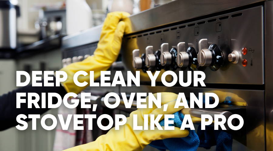 Transform Your Fridge & Oven with Microfiber