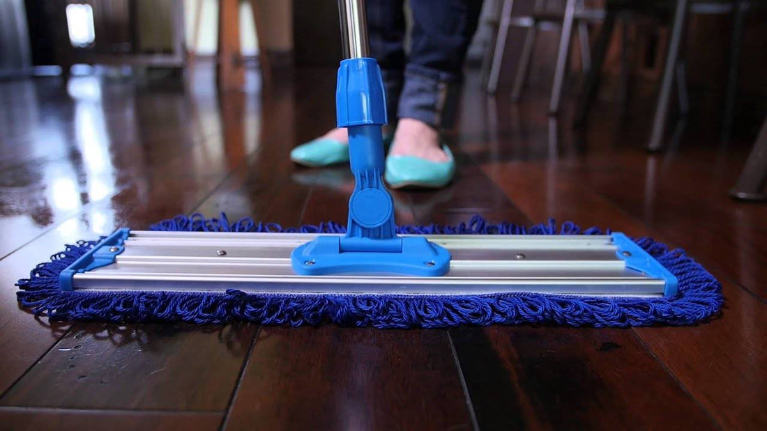MICROFIBER MOPS VS TRADITIONAL SWEEPING