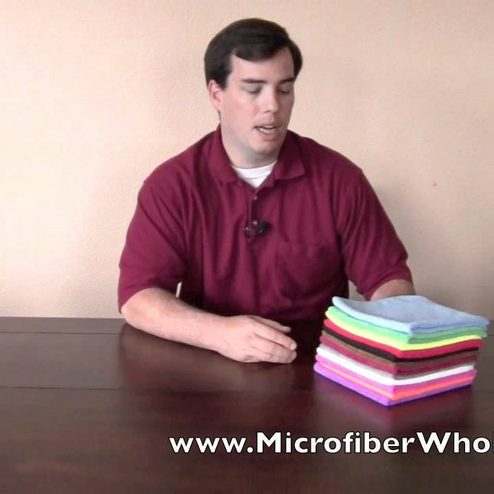 MULTICOLORED MICROFIBER TOWELS