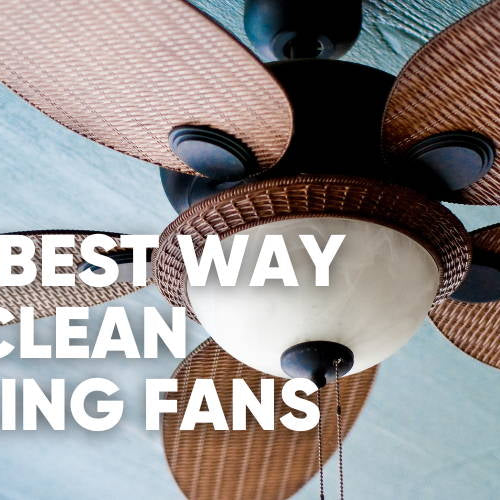 How to Clean Ceiling Fans and Keep Your Cool in the Heat
