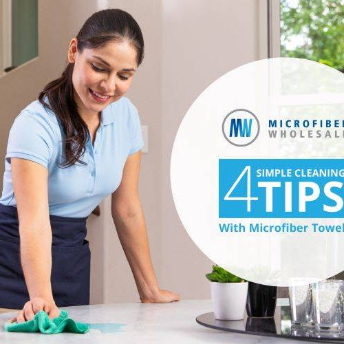4 SIMPLE MICROFIBER CLOTH CLEANING TIPS – ECO FRIENDLY, NO CHEMICALS NEEDED!