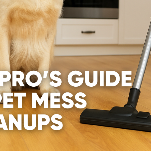The Professional’s Guide to Indoor Pet Cleanups: Hair, Dander, Urine & Odors