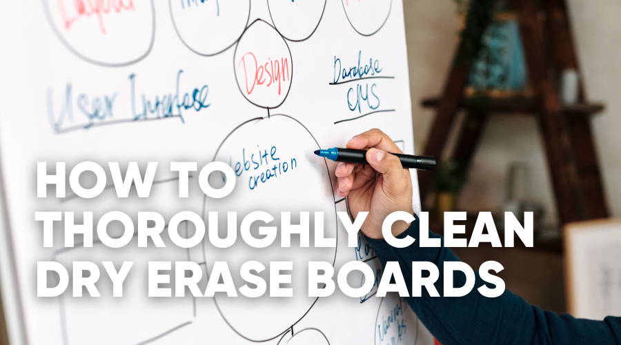 Using Microfiber to Clean Dry Erase Boards