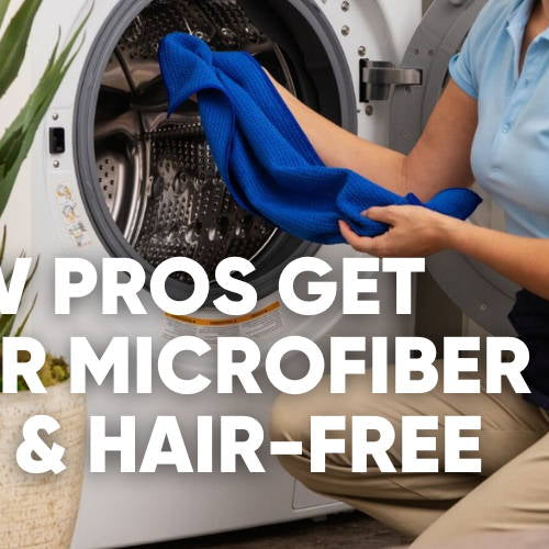 How To Remove Lint from Microfiber Towels
