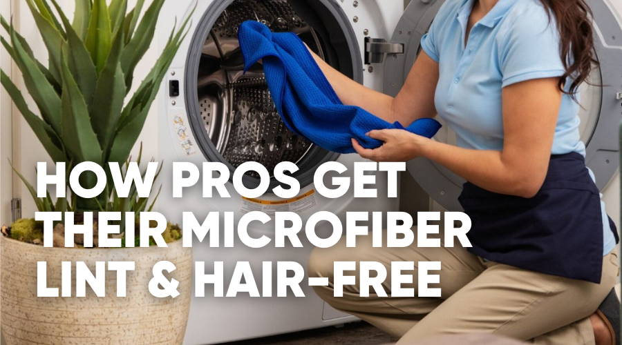 How To Remove Lint from Microfiber Towels