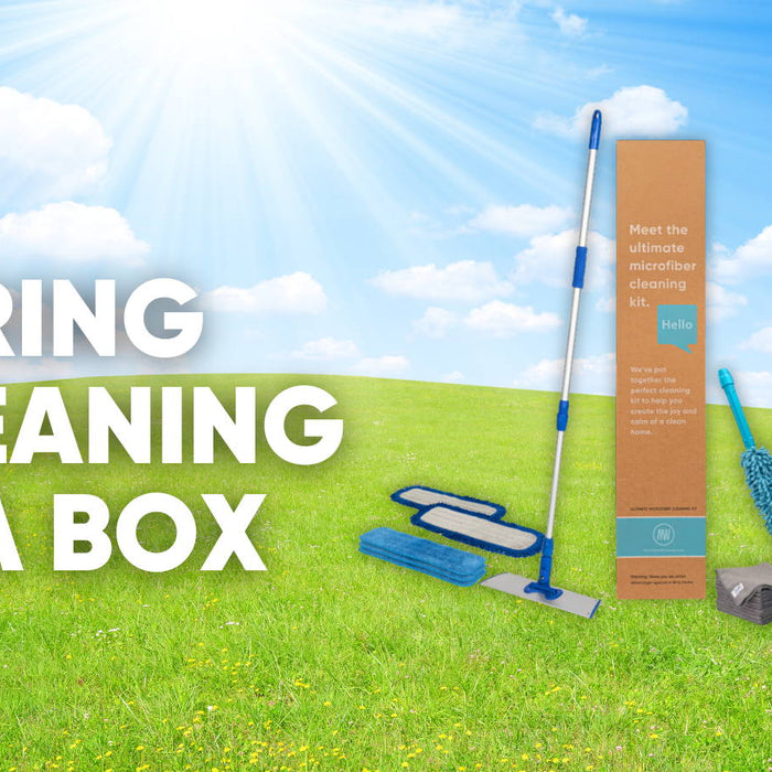Spring Cleaning in a Box: The Ultimate Microfiber Cleaning Kit