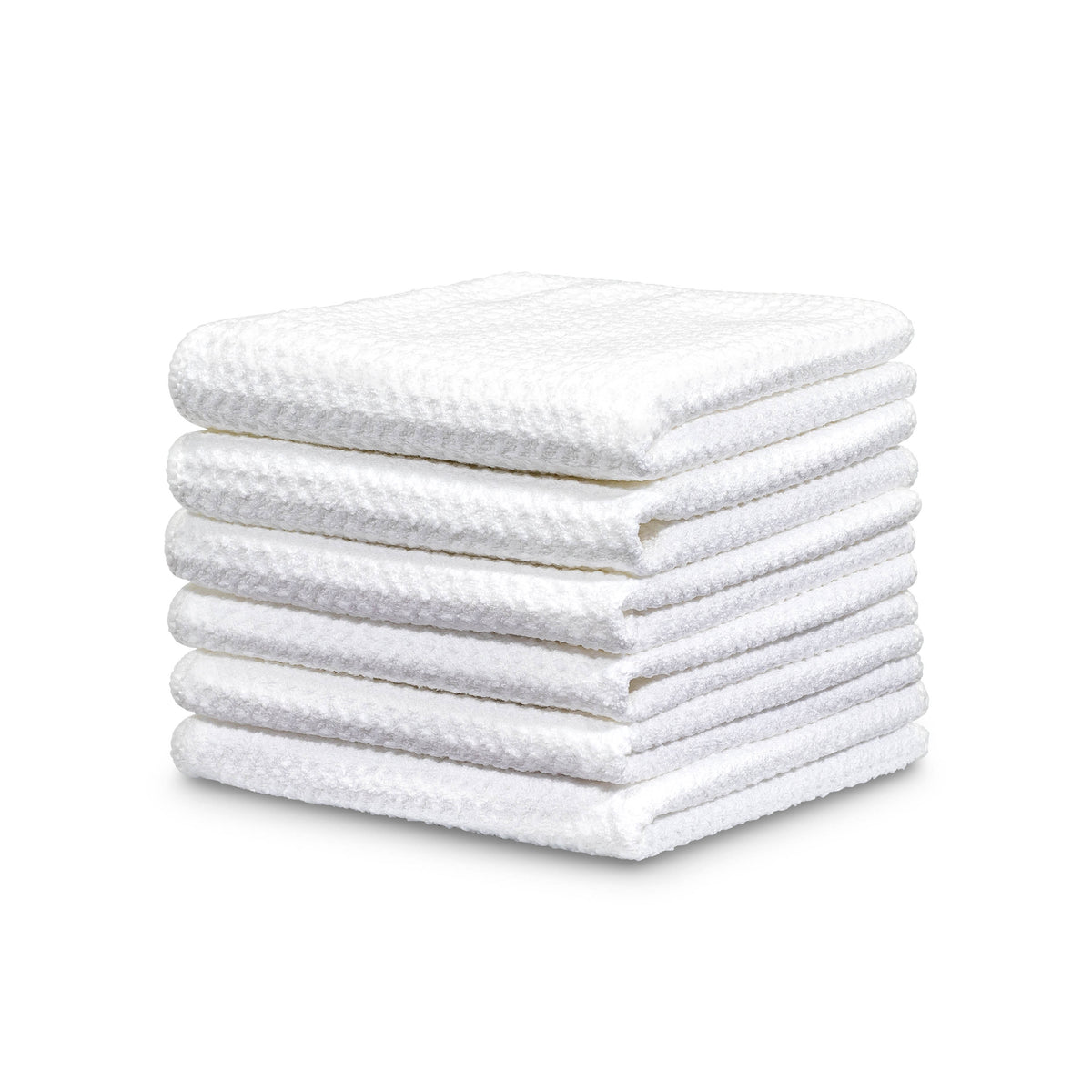 10x10 microfiber waffle weave cloth, 6 pack