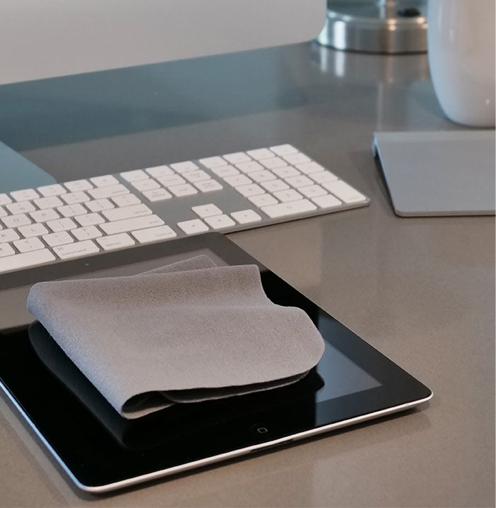 10"x10"  Mwipes Microfiber Suede Lens Cleaning Cloth - Pack of 10