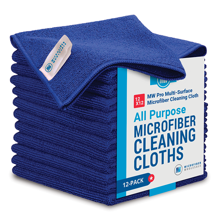 Microfiber Cleaning Cloth 12 in. x 12 in., 4-Pack