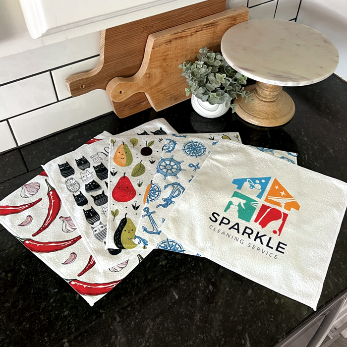 Printed 12"x12" MW Pro Multi-Surface Microfiber Towel