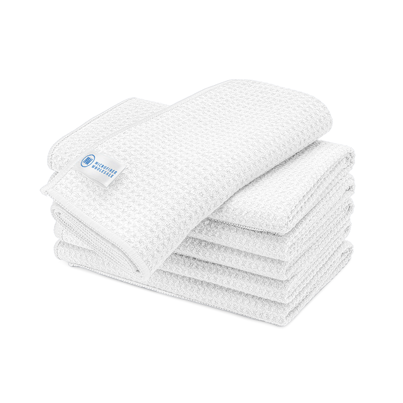 Printed Waffle & Bar Towels