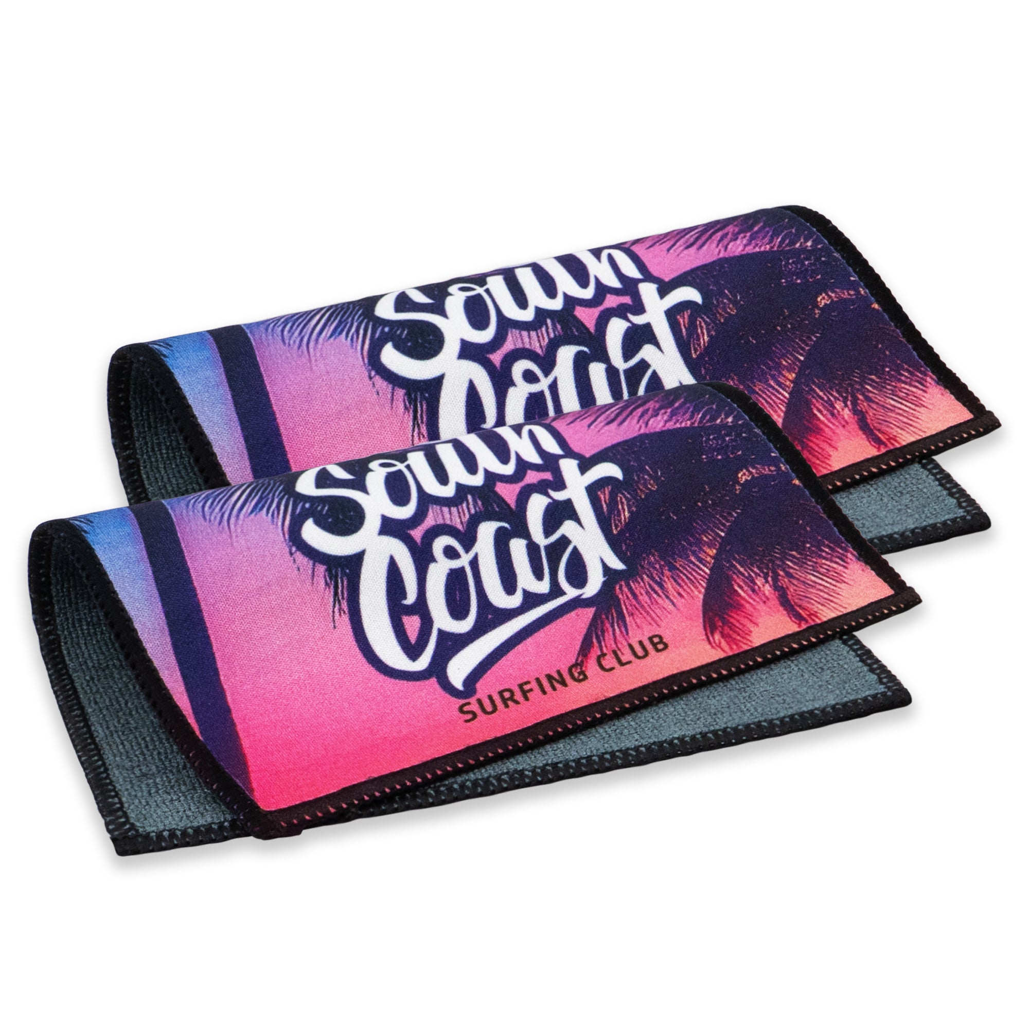 Printed 5"x7" MW Quick Screen & Eyeglass Cleaning Cloths Black Border