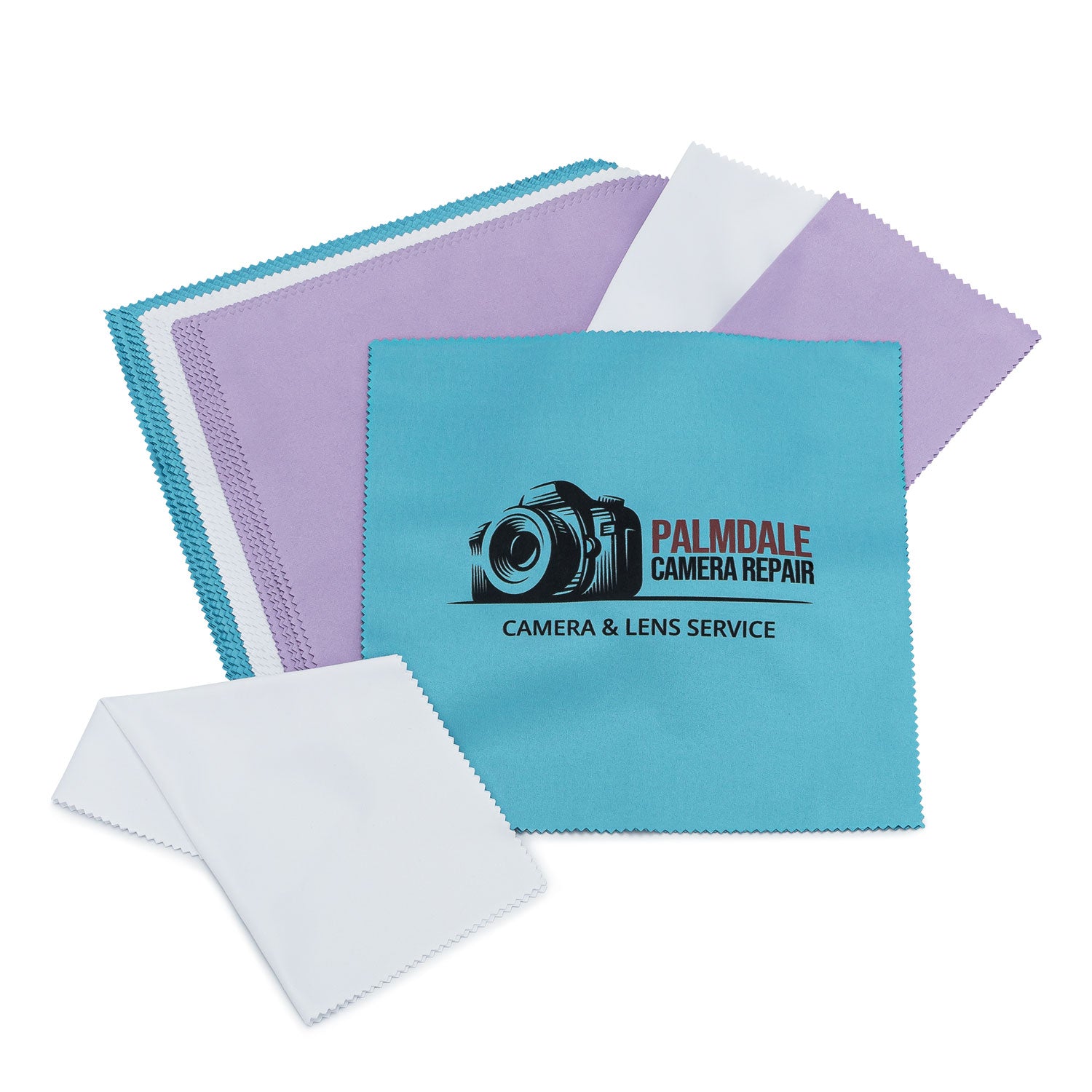 Printed 6"x6" Microfiber Silk Cloth