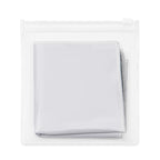 Printed 8"x8" MW Quick Screen & Eyeglass Cleaning Cloths White Border