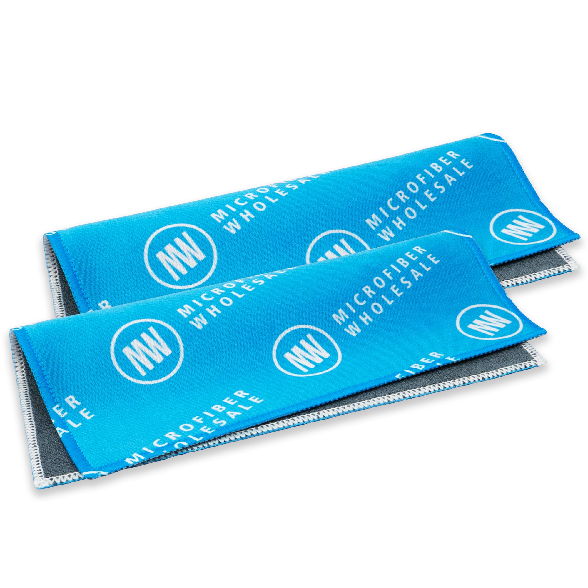Printed 8"x8" MW Quick Screen & Eyeglass Cleaning Cloths White Border