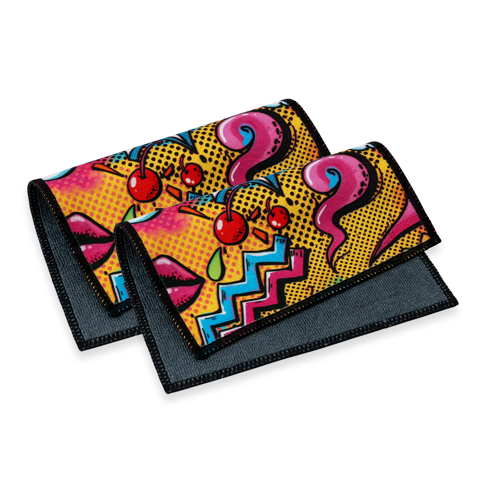 5x7 Microfiber Lens & Glass Cleaning Cloth - 2 Pack With Case