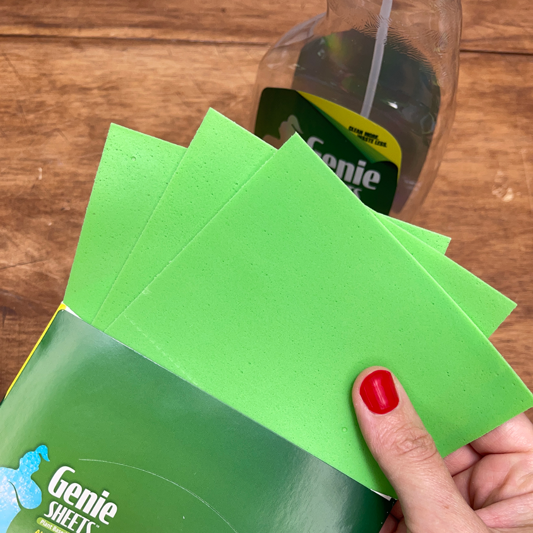 Genie Sheets All-Purpose Cleaning Sheets - 6 per pack with bottle
