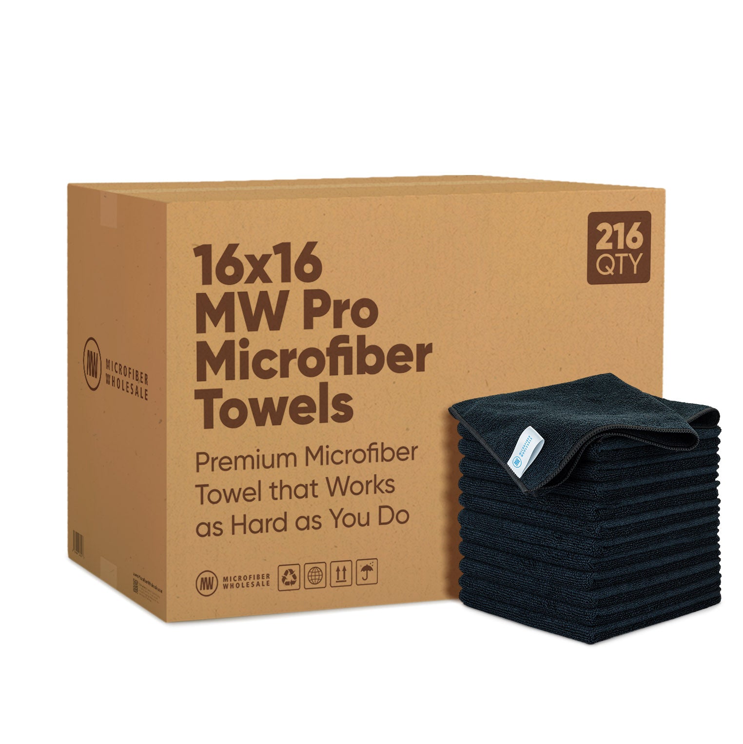 microfiber towels by the case