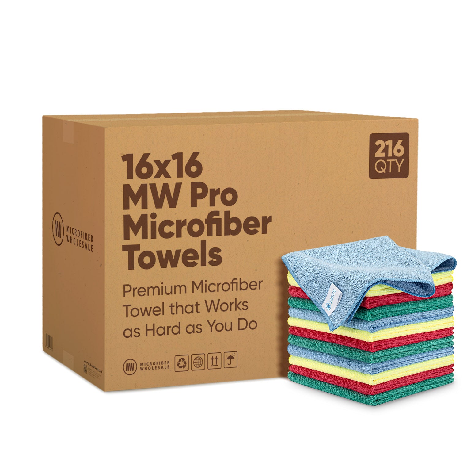 microfiber towels by the case