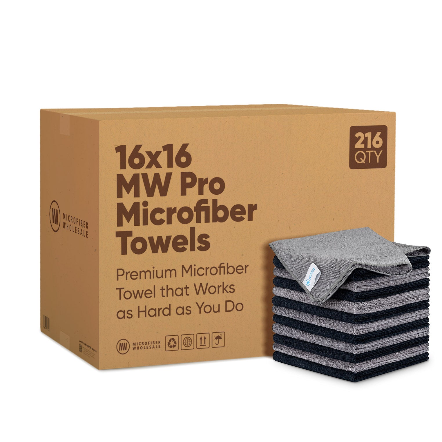 microfiber towels by the case