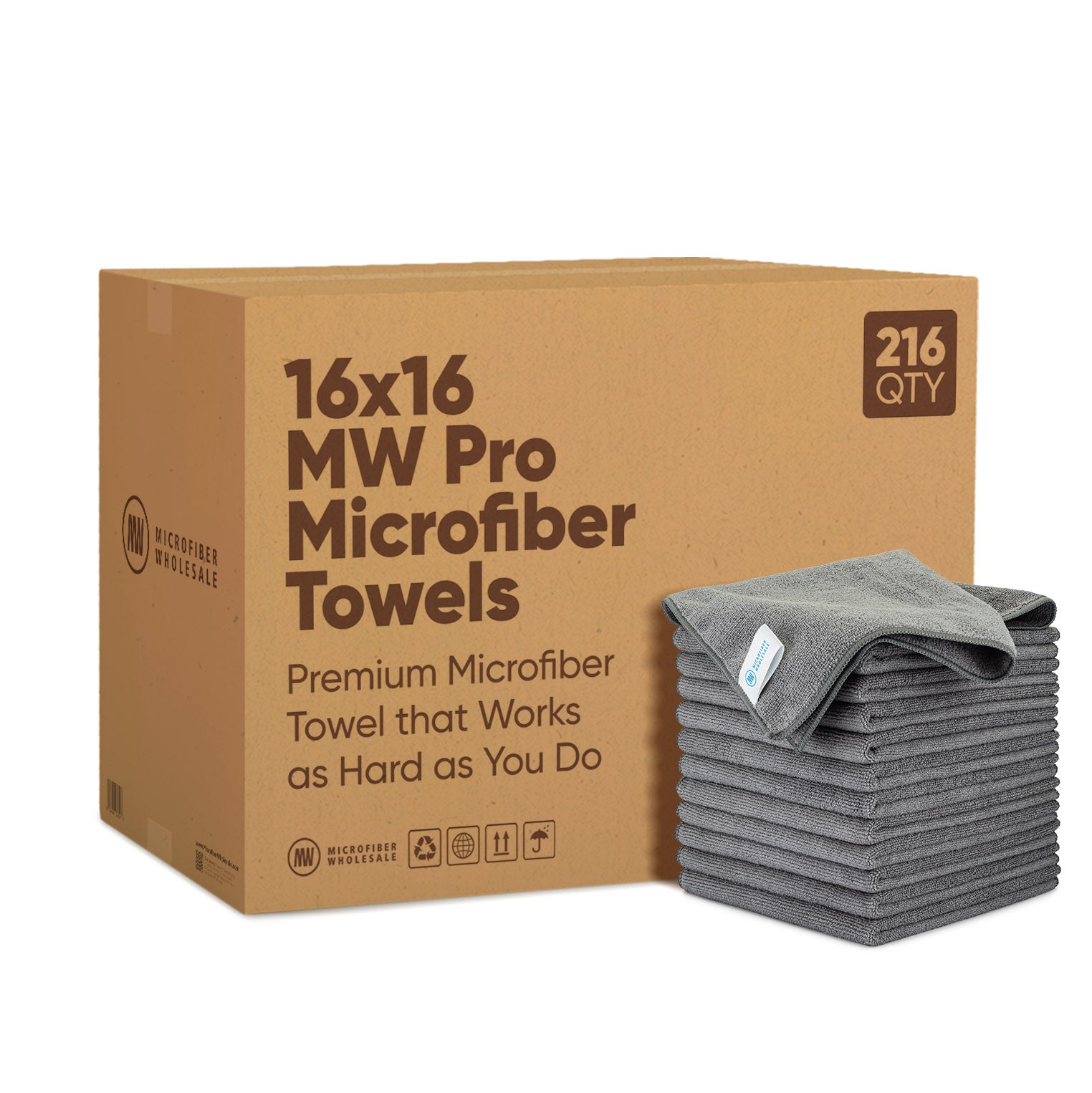 microfiber towels by the case