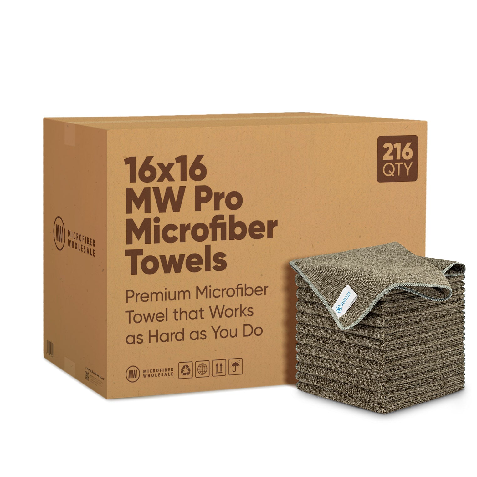 microfiber towels by the case