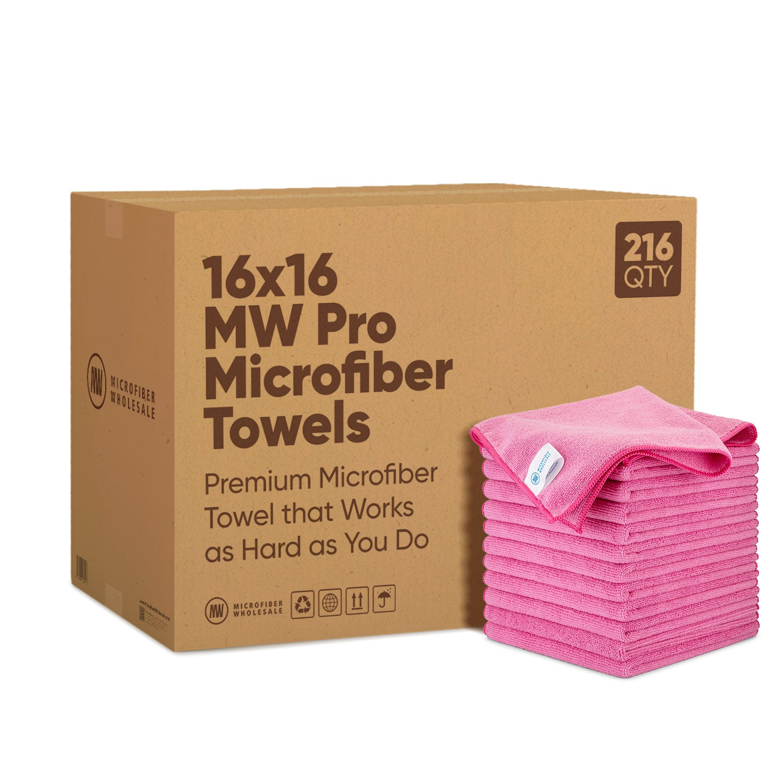 microfiber towels by the case