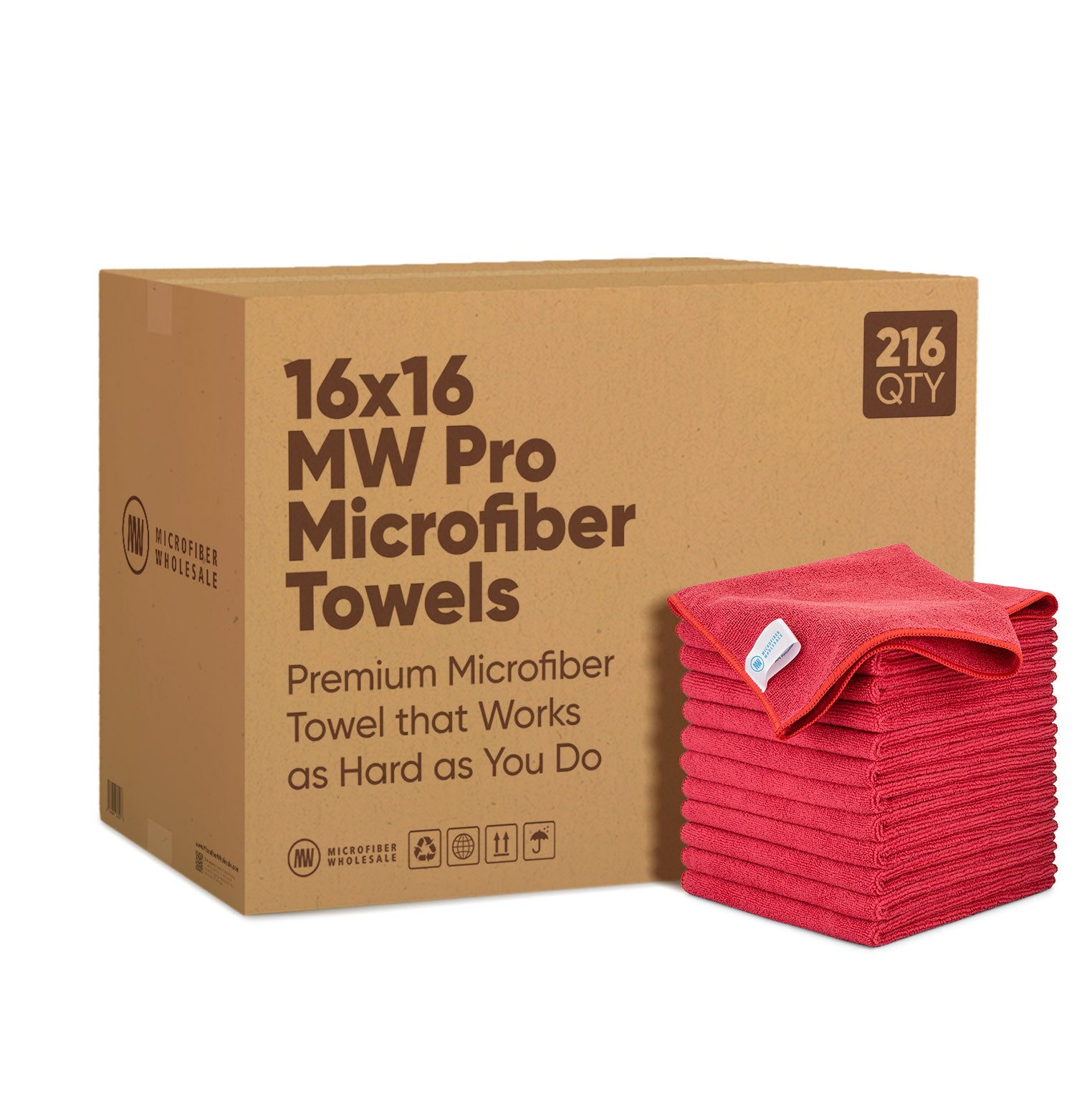 microfiber towels by the case