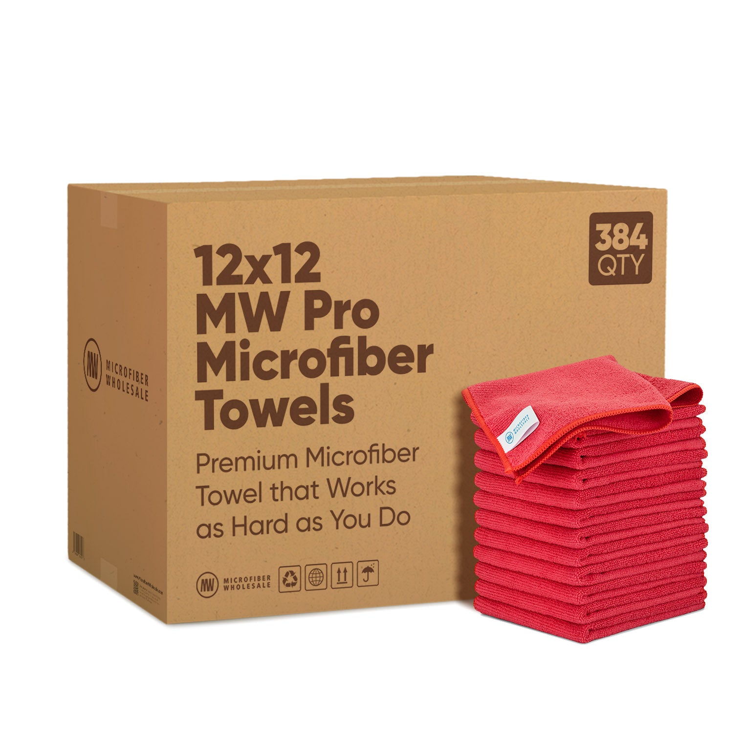 microfiber towels by the case