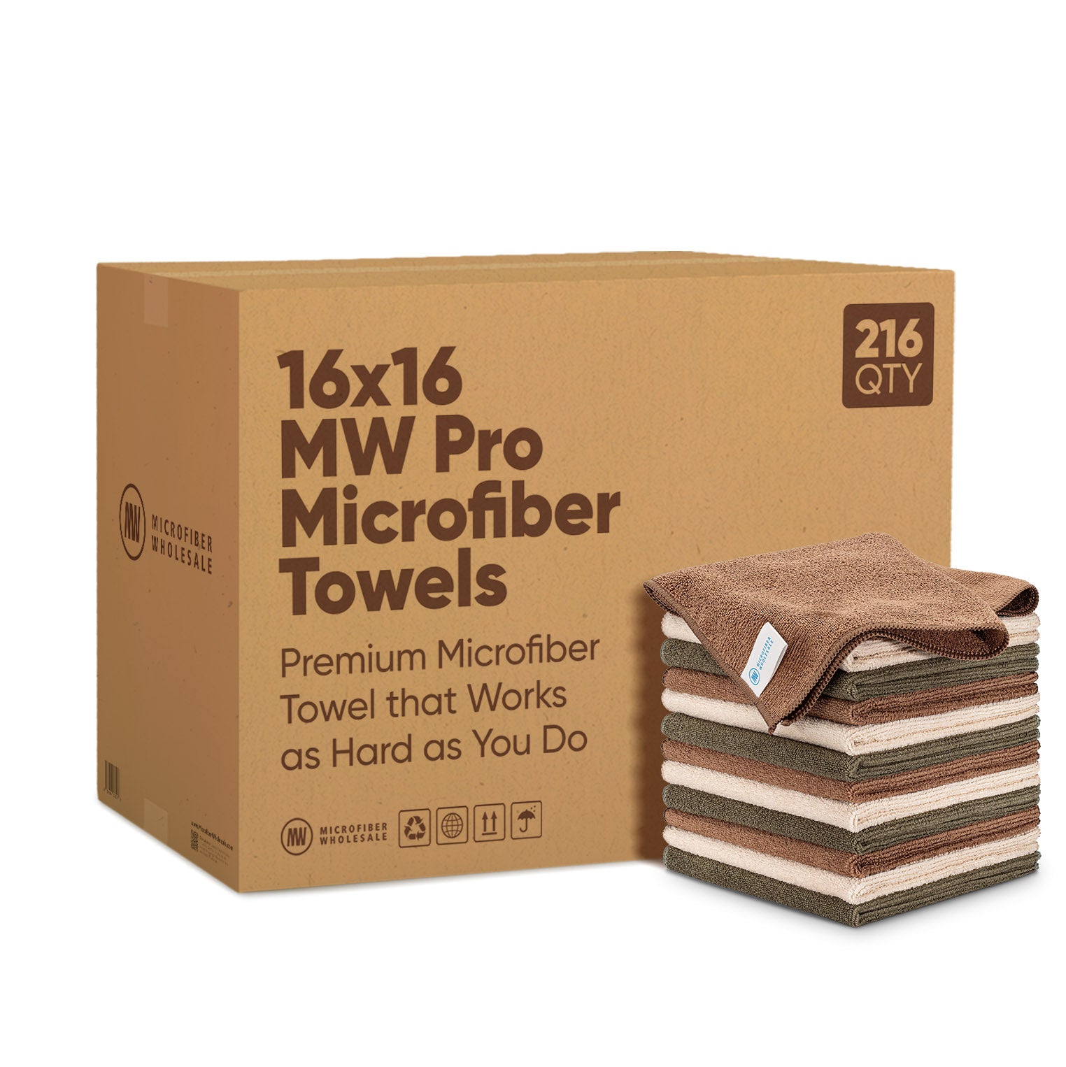 microfiber towels by the case