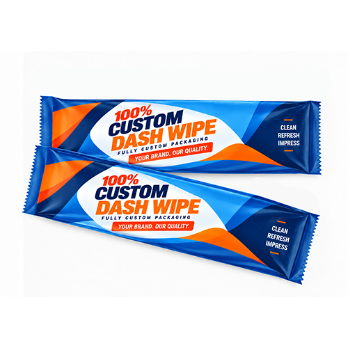 Custom Printed Dash Wipes