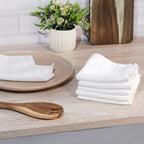 10"x10" Microfiber Waffle Weave Cloth - Pack of 6