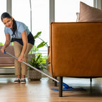 Professional-Grade Aluminum Mop Handle 3 or 5 Piece Threaded Pole