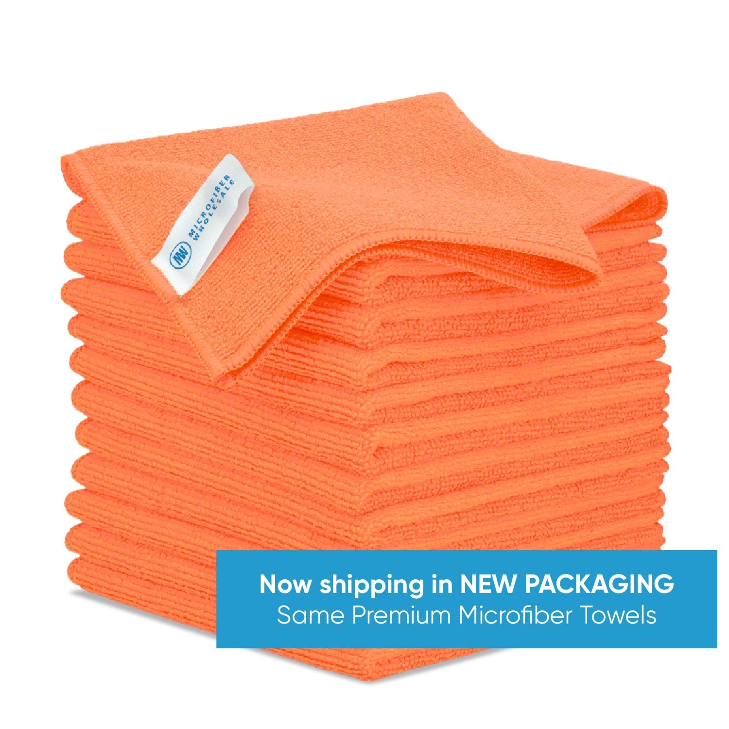 Microfiber Wash Mitt | Orange/Steel Grey | 10'' x 7