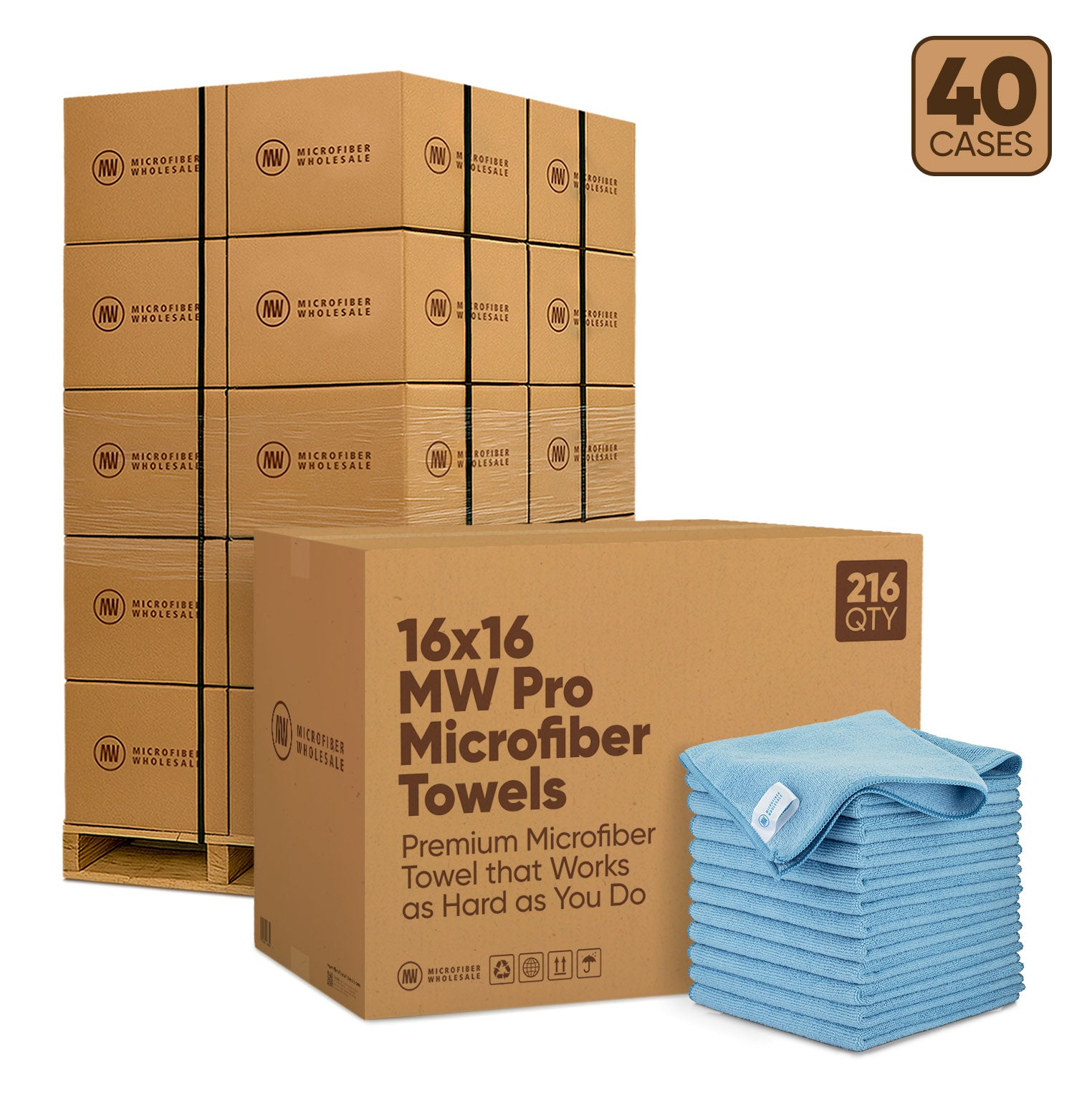 microfiber towels by the pallet