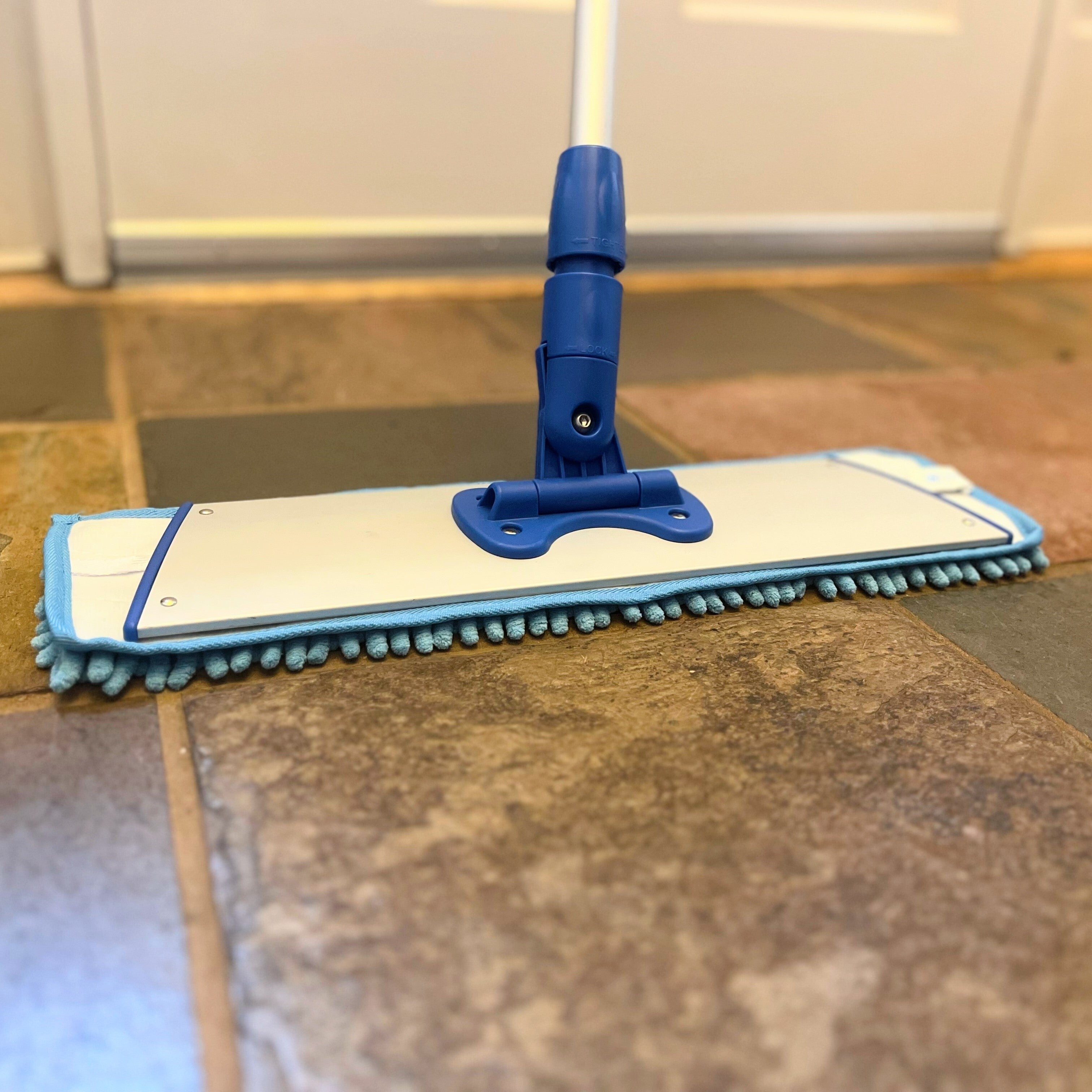 Vermop Mop, Panno Umido, PES, BW, Bianco, Blu, 40 cm Vermop Mop, Panno Umido, PES, BW, Bianco, Blu, 40 cm