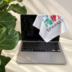 Printed 6"x6" Microfiber Silk Cloth